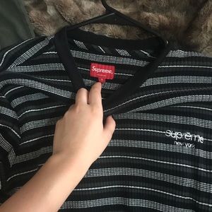 Striped supreme long sleeve LETS TRADE